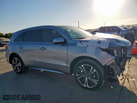 2020 Acura MDX Technology with VIN 5J8YD3H53LL005531, listed as a Copart auction lot 65921895 with 22,525 mi miles and Salvage title. Bid and sale history available at DreamBid. Image 4.