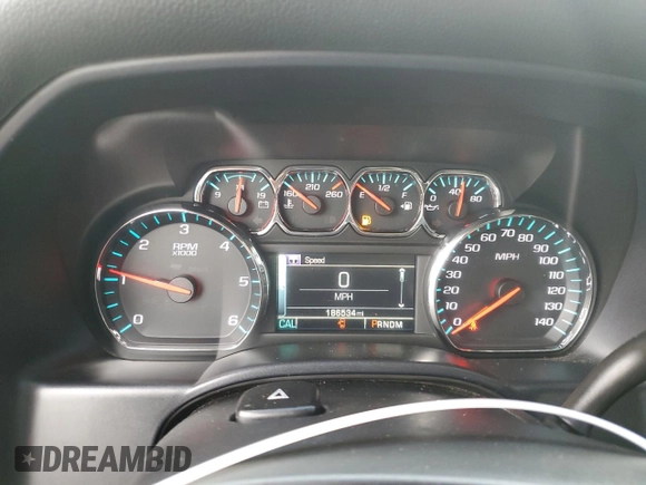 2015 Chevrolet Silverado 1500 LT with VIN 1GCVKREC4FZ301432, listed as a Copart auction lot 57184285 with 186,534 mi miles and Clean Title. Bid and sale history available at DreamBid. Image 9.