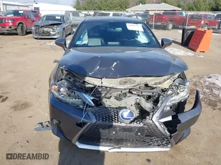 2015 Lexus CT 200h Hybrid with VIN JTHKD5BH5F2224325, listed as a IAAI auction lot 41095553 with 92,591 mi miles. Bid and sale history available at carsss.com. Image 12.