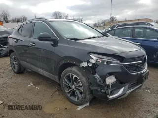 2023 Buick Encore GX Select with VIN KL4MMESL1PB157670, listed as a Copart auction lot 43427635 with 73,723 mi miles and Salvage title. Bid and sale history available at DreamBid. Image 4.