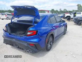 2022 Subaru WRX with VIN JF1VBAA60N9016362, listed as a IAAI auction lot 41633421 with 47,467 mi miles. Bid and sale history available at carsss.com. Image 4.