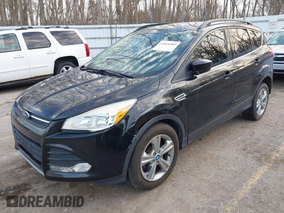 2013 Ford Escape SE with VIN 1FMCU9GXXDUC14903, listed as a IAAI auction lot 41826982 with 166,233 mi miles and . Bid and sale history available at DreamBid. Image 2.