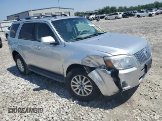 2010 Mercury Mariner Premier with VIN 4M2CN8HG5AKJ02005, listed as a Copart auction lot 55655904 with 138,429 mi miles and Salvage Title. Bid and sale history available at carsss.com. Image 4.