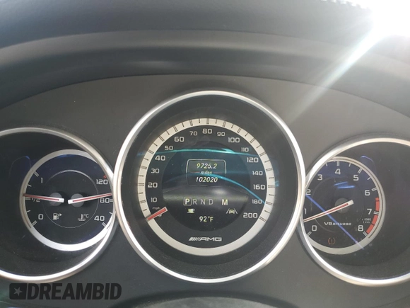2013 Mercedes-Benz CLS 63 AMG with VIN WDDLJ7EB4DA083998, listed as a Copart auction lot 59962545 with 102,020 mi miles and Salvage title. Bid and sale history available at DreamBid. Image 9.