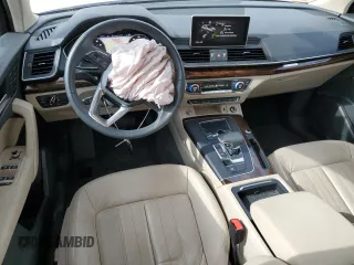 2018 Audi Q5 Premium Plus with VIN WA1BNAFY5J2106151, listed as a Copart auction lot 56980425 with 99,039 mi miles and Salvage title. Bid and sale history available at DreamBid. Image 8.