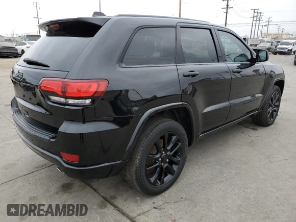 2021 Jeep Grand Cherokee Laredo E z VIN 1C4RJEAG9MC681776, wystawiony jako Copart lot #58856645 z przebiegiem 51 503 mil mil oraz Szkoda całkowita • Salvage title. Historia ofert i sprzedaży dostępna na DreamBid. Obrazek 3.