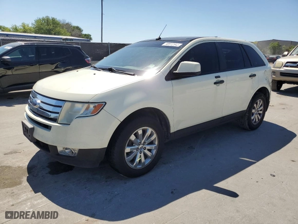2008 Ford Edge SEL with VIN 2FMDK38C28BA13012, listed as a Copart auction lot 48972945 with 206,744 mi miles and Salvage Title. Bid and sale history available at carsss.com. Image 1.