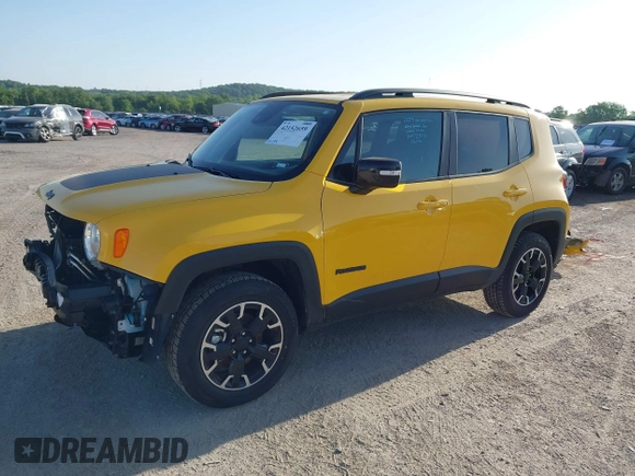 2023 Jeep Renegade Latitude with VIN ZACNJDB12PPP64031, listed as a IAAI auction lot 42152659 with 31,134 mi miles and . Bid and sale history available at DreamBid. Image 18.