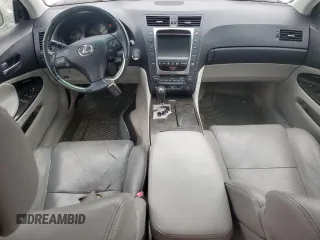 2008 Lexus GS 350 with VIN JTHCE96SX80016695, listed as a Copart auction lot 71560974 with 0 mi miles and Salvage Title. Bid and sale history available at carsss.com. Image 8.
