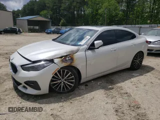2021 BMW 2 Series 228i xDrive with VIN WBA73AK06M7H53053, listed as a Copart auction lot 57140685 with 54,495 mi miles and Salvage title. Bid and sale history available at DreamBid. Image 1.