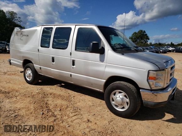 2011 Ford Econoline Cargo Commercial with VIN 1FTNS1EW2BDA64118, listed as a Copart auction lot 74264564 with 86,555 mi miles and Salvage Title. Bid and sale history available at carsss.com. Image 4.