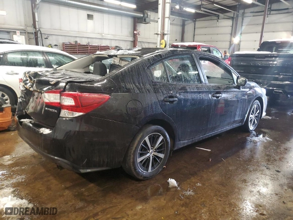 2020 Subaru Impreza Premium with VIN 4S3GKAV64L3612099, listed as a Copart auction lot 44593005 with 59,765 mi miles and Salvage Title. Bid and sale history available at carsss.com. Image 3.