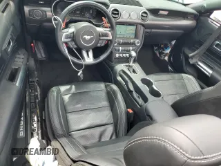 2018 Ford Mustang GT Premium with VIN 1FATP8FF6J5153639, listed as a Copart auction lot 50065995 with 24,979 mi miles and Salvage title. Bid and sale history available at DreamBid. Image 8.