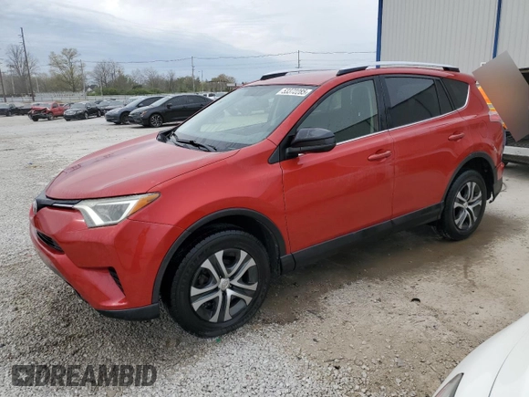 2016 Toyota RAV4 LE with VIN JTMZFREV2GJ060235, listed as a Copart auction lot 53372285 with 112,262 mi miles and Salvage Title. Bid and sale history available at carsss.com. Image 1.