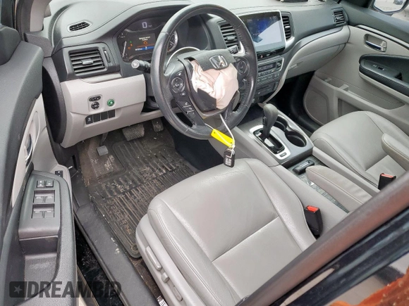 2017 Honda Pilot EX-L with VIN 5FNYF5H84HB005790, listed as a Copart auction lot 51681175 with 91,937 mi miles and Salvage title. Bid and sale history available at DreamBid. Image 8.