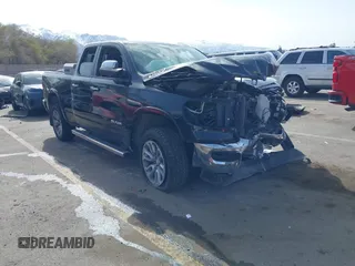 2019 Ram 1500 Laramie with VIN 1C6SRFDTXKN545769, listed as a IAAI auction lot 41969816 with 98,230 mi miles. Bid and sale history available at carsss.com. Image 1.