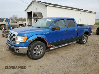 2010 Ford F-150 XL with VIN 1FTFW1EV6AFC19031, listed as a Copart auction lot 54089705 with 238,935 mi miles and Clean Title. Bid and sale history available at carsss.com. Image 1.
