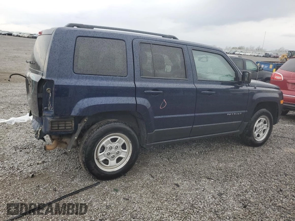 2016 Jeep Patriot Sport z VIN 1C4NJRBB6GD654400, wystawiony jako Copart lot #52613005 z przebiegiem 84 226 mil mil oraz Szkoda całkowita • Salvage title. Historia ofert i sprzedaży dostępna na DreamBid. Obrazek 3.