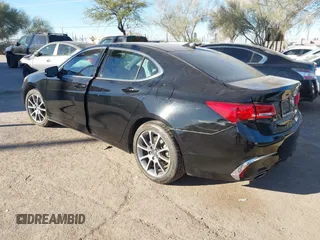 2018 Acura TLX with VIN 19UUB2F35JA005796, listed as a IAAI auction lot 40994752 with Not provided miles and . Bid and sale history available at DreamBid. Image 3.