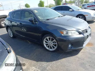 2011 Lexus CT 200h with VIN JTHKD5BH5B2030971, listed as a IAAI auction lot 41906370 with 162,169 mi miles. Bid and sale history available at carsss.com. Image 1.