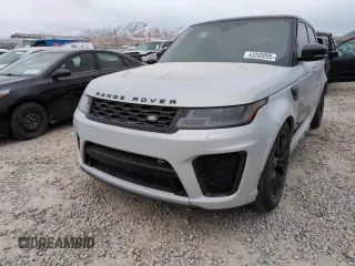 2022 Land Rover Range Rover Sport SVR with VIN SALWZ2RE2NA220101, listed as a Copart auction lot 54006325 with 24,809 mi miles and Salvage title. Bid and sale history available at DreamBid. Image 10.