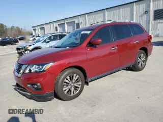 2018 Nissan Pathfinder SL with VIN 5N1DR2MN7JC661920, listed as a Copart auction lot 48948895 with 108,424 mi miles and Salvage Title. Bid and sale history available at carsss.com. Image 1.