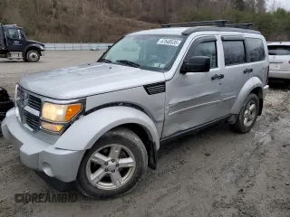 2007 Dodge Nitro SLT with VIN 1D8GU58K87W563117, listed as a Copart auction lot 47548535 with 180,577 mi miles and Salvage Title. Bid and sale history available at carsss.com. Image 1.