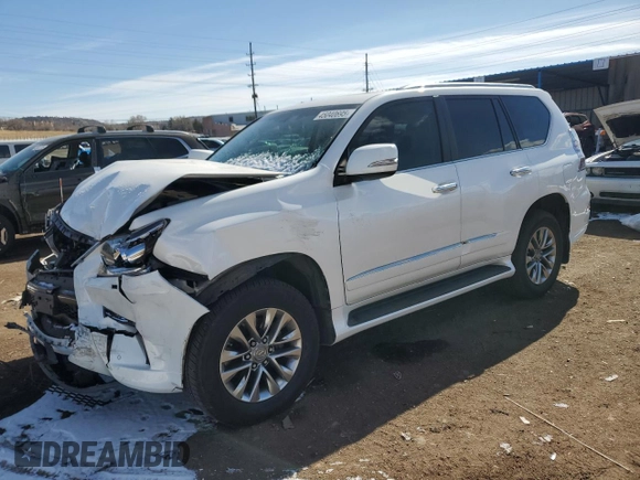 2017 Lexus GX 460 with VIN JTJJM7FX6H5151958, listed as a Copart auction lot 45040695 with 48,141 mi miles and Salvage title. Bid and sale history available at DreamBid. Image 1.