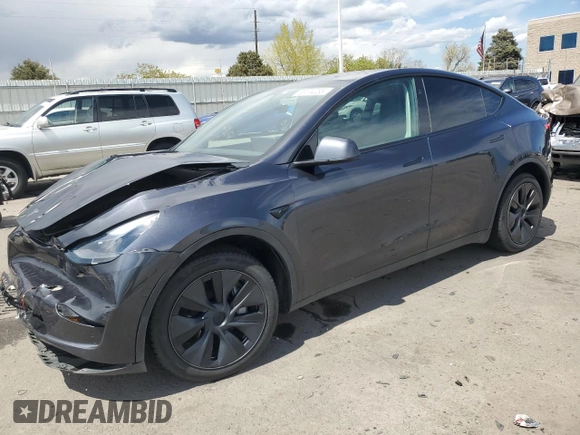 2024 Tesla Model Y Long Range с VIN 7SAYGAEEXRF115893, выставлен на аукционе Copart как лот 55174035 с пробегом 68 078 миль миль и Списание • Salvage title. История ставок и продаж доступна на DreamBid. Изображение 1.