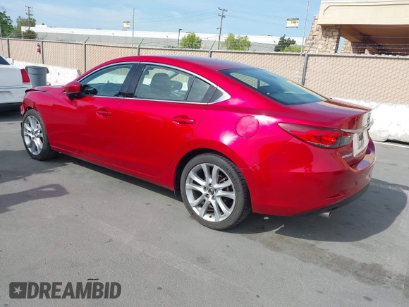 2017 Mazda Mazda6 Touring with VIN JM1GL1V56H1155982, listed as a IAAI auction lot 42055447 with 59,566 mi miles. Bid and sale history available at carsss.com. Image 3.