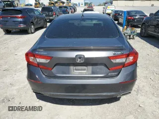 2018 Honda Accord Sedan Sport 1.5T with VIN 1HGCV1F37JA166146, listed as a Copart auction lot 52901905 with 130,509 mi miles and Salvage Title. Bid and sale history available at carsss.com. Image 6.
