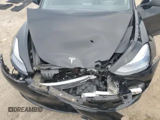 2022 Tesla Model 3 Performance with VIN 5YJ3E1EC1NF267857, listed as a Copart auction lot 88029995 with 38,080 mi miles and Salvage Title. Bid and sale history available at DreamBid. Image 12.