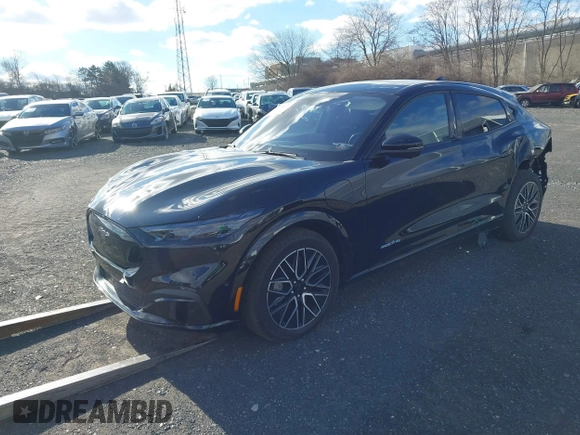 2024 Ford Mustang Mach-E Premium with VIN 3FMTK3S5XRMA31893, listed as a IAAI auction lot 41288920 with 1,187 mi miles and . Bid and sale history available at DreamBid. Image 2.