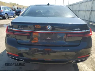 2020 BMW 7 Series 740i xDrive z VIN WBA7T4C08LCD01045, wystawiony jako Copart lot #55664245 z przebiegiem 192 964 mil mil oraz Szkoda całkowita • Salvage title. Historia ofert i sprzedaży dostępna na DreamBid. Obrazek 6.