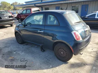 2013 FIAT 500 Pop with VIN 3C3CFFAR8DT742803, listed as a Copart auction lot 43484505 with 105,765 mi miles and Non Repairable. Bid and sale history available at carsss.com. Image 2.