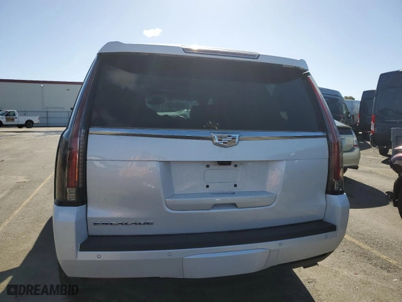 2018 Cadillac Escalade Luxury with VIN 1GYS4BKJ7JR177506, listed as a Copart auction lot 43698835 with 79,033 mi miles and Salvage Title. Bid and sale history available at carsss.com. Image 6.