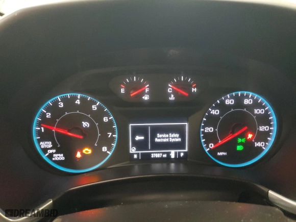 2021 Chevrolet Equinox LS with VIN 2GNAXSEVXM6115130, listed as a Copart auction lot 79256274 with 37,687 mi miles and Non Repairable. Bid and sale history available at carsss.com. Image 9.