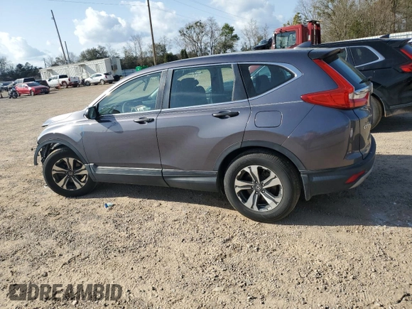 2019 Honda CR-V LX with VIN 2HKRW5H33KH401386, listed as a Copart auction lot 48046435 with 156,859 mi miles and Salvage Title. Bid and sale history available at carsss.com. Image 2.