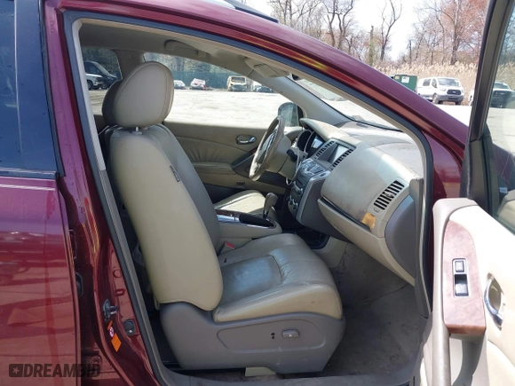 2009 Nissan Murano SL with VIN JN8AZ18W29W110796, listed as a IAAI auction lot 41925677 with 203,752 mi miles. Bid and sale history available at carsss.com. Image 5.