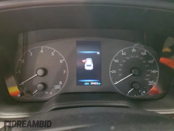 2023 Toyota Corolla Cross L with VIN 7MUAAAAG3PV043568, listed as a Copart auction lot 44022615 with 39,403 mi miles and Clean title. Bid and sale history available at DreamBid. Image 9.