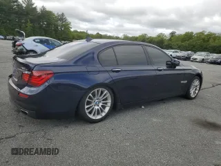 2014 BMW 7 Series ALPINA B7 xDrive with VIN WBAYF8C58ED142004, listed as a Copart auction lot 57994895 with 134,841 mi miles and Salvage title. Bid and sale history available at DreamBid. Image 3.