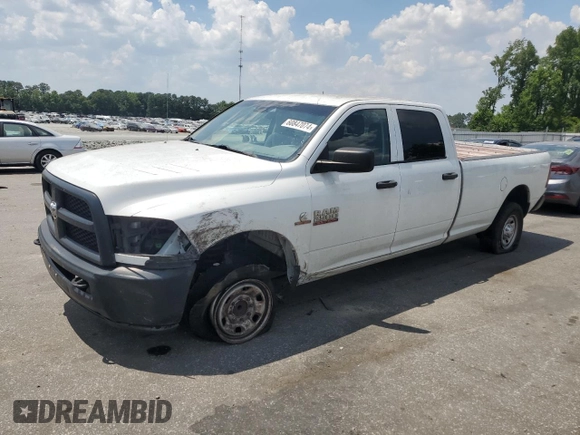 2015 Ram 2500 Tradesman with VIN 3C6UR4HL2FG608370, listed as a Copart auction lot 60847074 with 217,247 mi miles and Salvage Title. Bid and sale history available at carsss.com. Image 1.