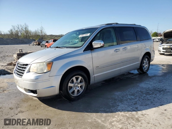 2008 Chrysler Town & Country Touring with VIN 2A8HR54P68R822051, listed as a Copart auction lot 52037365 with 161,619 mi miles and Salvage Title. Bid and sale history available at DreamBid. Image 1.