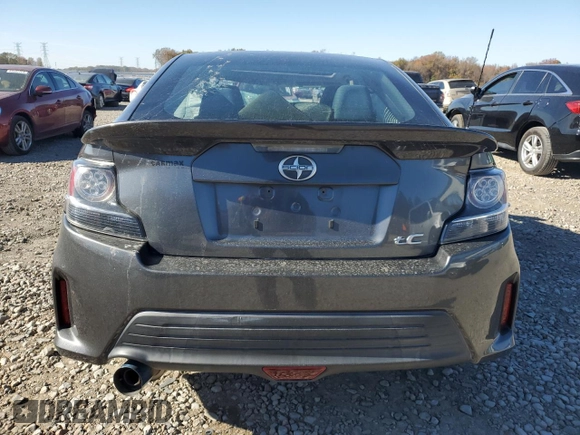2014 Scion tC with VIN JTKJF5C71E3080366, listed as a Copart auction lot 83795254 with 0 mi miles and Salvage Title. Bid and sale history available at carsss.com. Image 6.