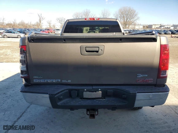 2011 GMC Sierra 1500 SLE with VIN 1GTR2VE39BZ325987, listed as a Copart auction lot 46701295 with 86,814 mi miles and Salvage Title. Bid and sale history available at carsss.com. Image 6.