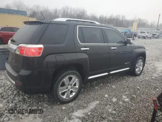 2015 GMC Terrain Denali with VIN 2GKALUEK4F6292611, listed as a Copart auction lot 43022335 with 124,229 mi miles and Salvage Title. Bid and sale history available at carsss.com. Image 3.