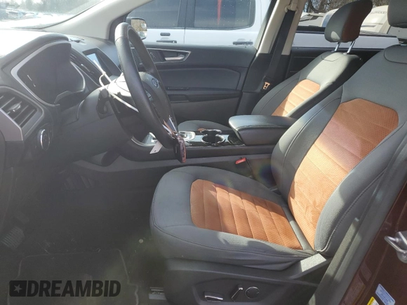 2018 Ford Edge SEL with VIN 2FMPK3J96JBB55736, listed as a Copart auction lot 50248395 with 83,743 mi miles and Salvage Title. Bid and sale history available at carsss.com. Image 7.