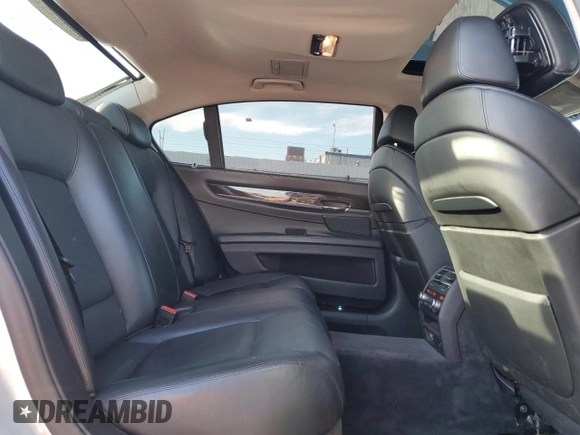 2009 BMW 7 Series 750Li with VIN WBAKB835X9CY57590, listed as a Copart auction lot 48168855 with 131,929 mi miles and Salvage title. Bid and sale history available at DreamBid. Image 10.