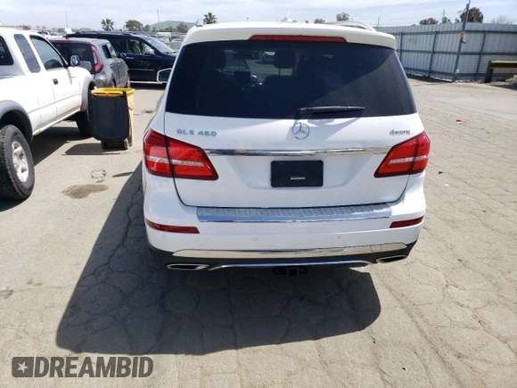 2019 Mercedes-Benz GLS with VIN 4JGDF6EE5KB238226, listed as a Copart auction lot 49728753 with 51,778 mi miles. Bid and sale history available at carsss.com. Image 6.