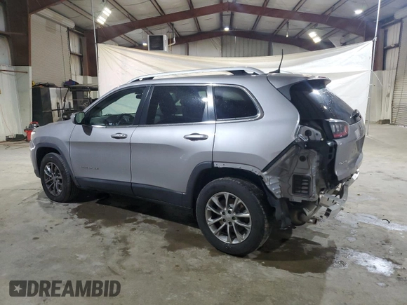 2019 Jeep Cherokee Latitude Plus with VIN 1C4PJMLXXKD218714, listed as a Copart auction lot 56151215 with 175,652 mi miles and Salvage title. Bid and sale history available at DreamBid. Image 2.